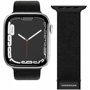 VONMÄHLEN Fitness Loop 2 armband voor Apple Watch 40/41/42mm, zwart