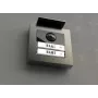 M-E MODERN-ELECTRONICS VDV-2020 A video-deurintercom met RFID, bedraad, antracietkleurige buitenunit (41267)