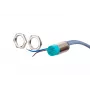 METZ CONNECT inductieve naderingssensor 2-draads DC M12 bondig NO 2mm IP67 kabel 2m 110149