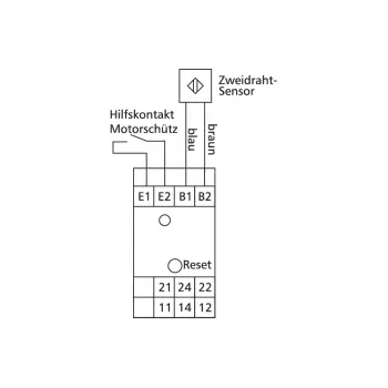 METZ CONNECT inductieve naderingssensor 2-draads DC M12 bondig NO 2mm IP67 kabel 2m 110149