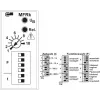 METZ CONNECT MFRk-E12 multifunctie-tijdrelais 0,15-800s, 24-240V AC/DC, 1 CO 110310412230