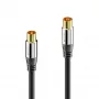 PURELINK Sonero Antennekabel 2m S-AC000-020 Premium, coaxiale stekker naar bus, 75 Ohm, dubbel afgeschermd, wit