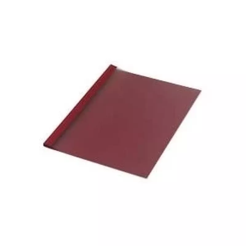 LMG Thermobindmap A4 Donkerrood Linnen 4mm rug (BMDLEM-RO-R4)