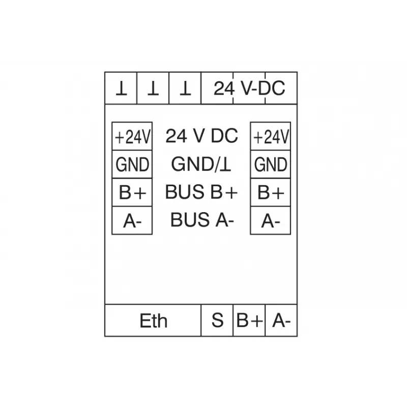 METZ BTR 11083001 MR-GW Modbus RTU/Modbus TCP-gateway (11083001)