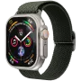 VONMÄHLEN Woven Loop voor Apple Watch 44/45/46/49mm, Olijf