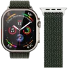 VONMÄHLEN Woven Loop voor Apple Watch 44/45/46/49mm, Olijf