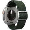 VONMÄHLEN Woven Loop voor Apple Watch 44/45/46/49mm, Olijf