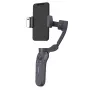 GREEN MNKY GM TrackMotion Gimbal Z.SH.1 - AI-gezichts- en objecttracking smartphone-stabilisator, 360° pan, gebarenbesturing, USB-C, zwart