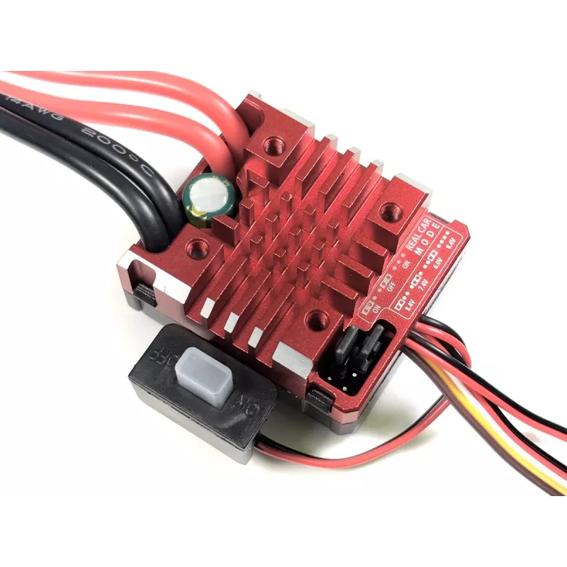 Absima 1:10 brushed crawler PRO 80A ESC (320A piek, IP67)