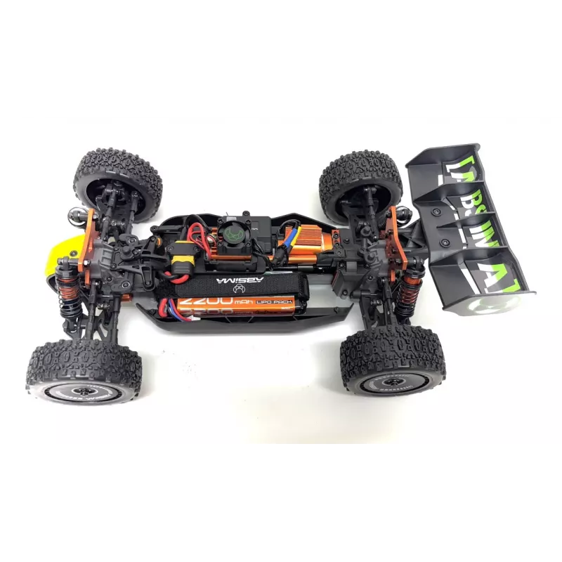 Absima Neon Furry 1:12 4WD brushless RTR buggy groen 12121