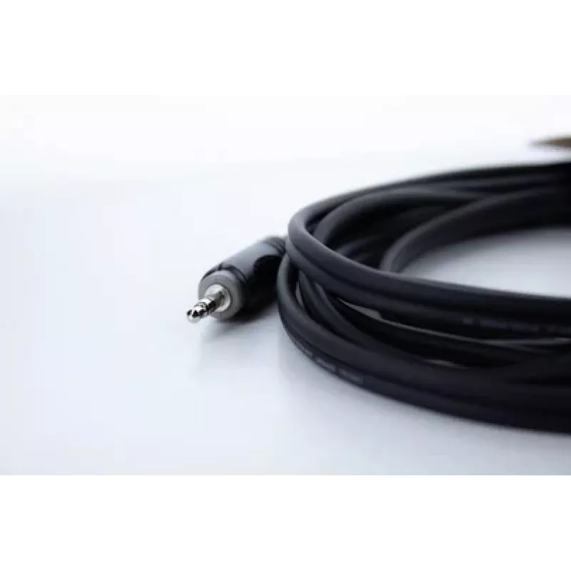 Cordial 14865 audio Y-adapterkabel 3,5 mm stereo naar 2x 6,3 mm mono 5 m zwart