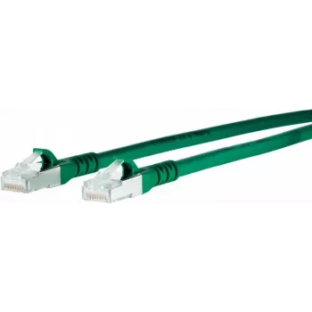 METZ CONNECT 1308450355-E Cat6a S/FTP patchkabel, 0,3 m, groen