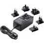 Dehner Elektronik vaste spanning stekkervoeding 24V/DC 1A 24W met UK-, USA- & Australië-adapters (27476)
