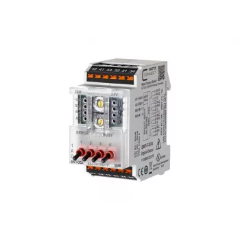 METZ BMT-F-DO4 BACnet MS/TP veldapparaat met 4 relaisuitgangen, 4 universele ingangen, 2 analoge uitgangen, RS485, DIN-railmontage, 24V AC/DC 110886132170