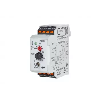 METZ Connect drempelschakelaar 24 V AC/DC, 1 wisselcontact, DIN-rail, 17,5 mm, 11066670