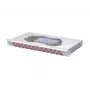 METZ CONNECT 24-poorts LC-duplex OM4 glasvezel-patchpaneel las, 1U 19-inch rackmontage, lichtgrijs 1504577524-E