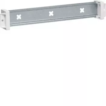 Hager UT22C geïsoleerde DIN-rail, montagerail 35x7,5 mm, diepte instelbaar tot 21 mm, grijs