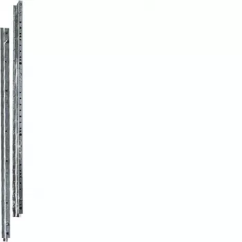 Hager UN06A universeel montageprofiel, roestvrij staal, 897 mm, 2 stuks