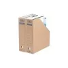 ELBA tric System tijdschriftenbak A4 natuur bruin met vingergat en bedrukt ruglabel 83521