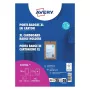 Avery 4839XL Naamkaarthouder-set met lanyard, A6, 105 x 148 mm, 50 sets, blauwe lanyards