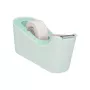 3M Scotch C18 mintgroene tafeldispenser met Magic Tape, 19 mm x 7,5 m, transparant