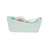 3M Scotch C18 mintgroene tafeldispenser met Magic Tape, 19 mm x 7,5 m, transparant