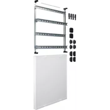 HAGER UD42A1 montageplaat 600x500mm voor klemmenblokken, verzinkt staal