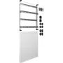 HAGER UD42A1 montageplaat 600x500mm voor klemmenblokken, verzinkt staal
