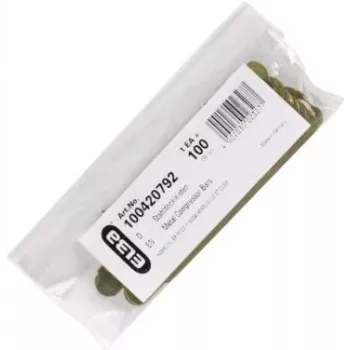 ELBA metalen rugstrips, messing gelakt, 11 x 95 mm 09900