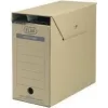 ELBA hangmap-archiefbox tric System Standard, natuurbruin, DIN A4, golfkarton, rondom gesloten (83524)