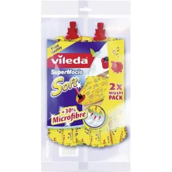 Vileda SuperMocio Soft wismopkop navulverpakking 2-pack 11099