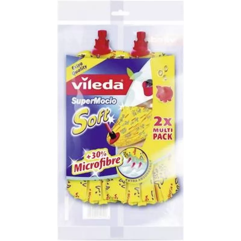 Vileda SuperMocio Soft wismopkop navulverpakking 2-pack 11099