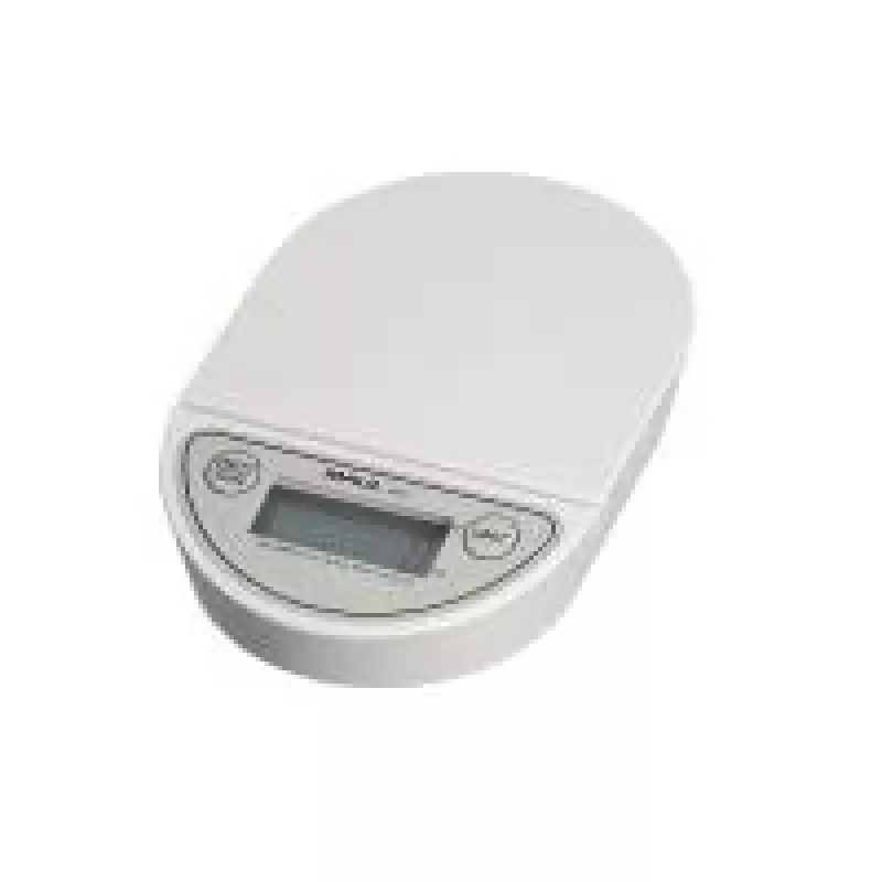 MAULoval digitale brievenweger 2000g met eenknopsbediening, zilver 1622002