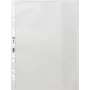 ELBA insteekhoes XXL, DIN A4, PP, 0,09 mm, gegraind, rechtsopenend, met klep, documentecht, europerforatie (71443)