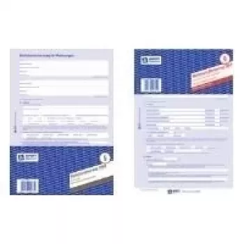 AVERY Zweckform standaard huurcontract, 4-zijdige A4-formulieren, 5-pack (2849)