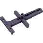 KWB 784400 geleiderail 1400 mm voor cirkelzagen, aluminium, 2-delig, antislip, splintervrij