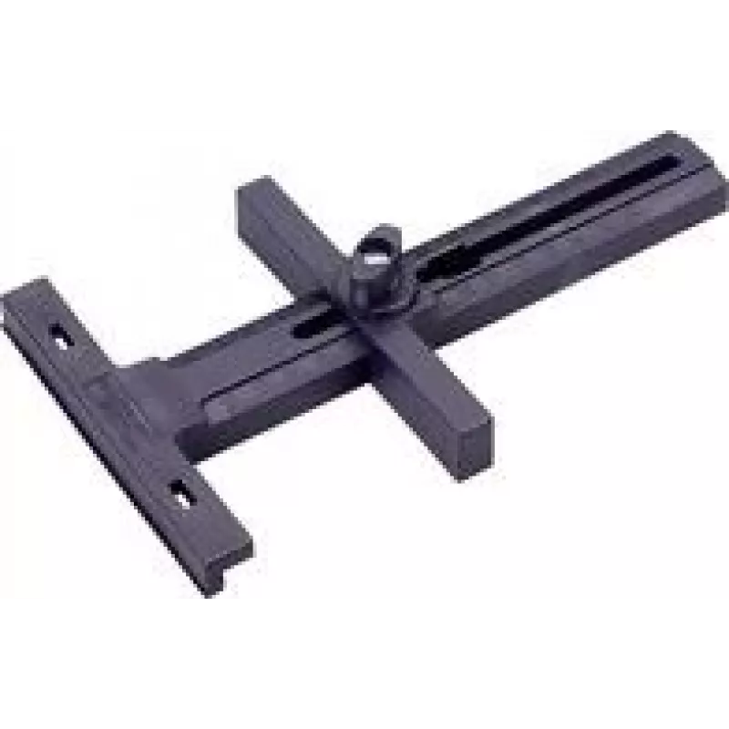 KWB 784400 geleiderail 1400 mm voor cirkelzagen, aluminium, 2-delig, antislip, splintervrij