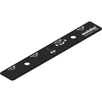 Metabo 629022000 geleiderailverbinder, aluminium, zwart, 2-pack