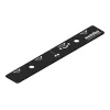 Metabo 629022000 geleiderailverbinder, aluminium, zwart, 2-pack