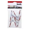 kwb lijmklemmen, staalplaat, 4-delige set, 100 x 35 mm 927600