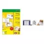 SIGEL DP939 visitekaartjes hoogwit 85 x 55 mm 200 g/m² 600 kaarten (60 vel x 10)