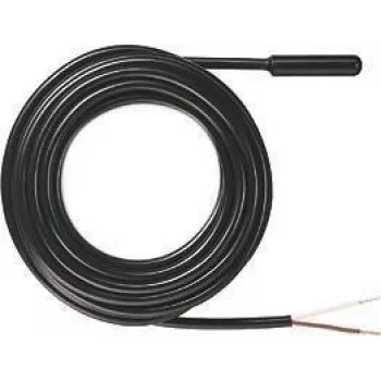 Gira afstandsvoeler temperatuursensor voor ruimtethermostaat, NTC 10 kOhm, 4 m kabel, wit 149300