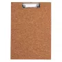 MAUL MAULcork klembord A4 staand, kurkboard, metalen platte klem, 8 mm capaciteit, naturel 2393073