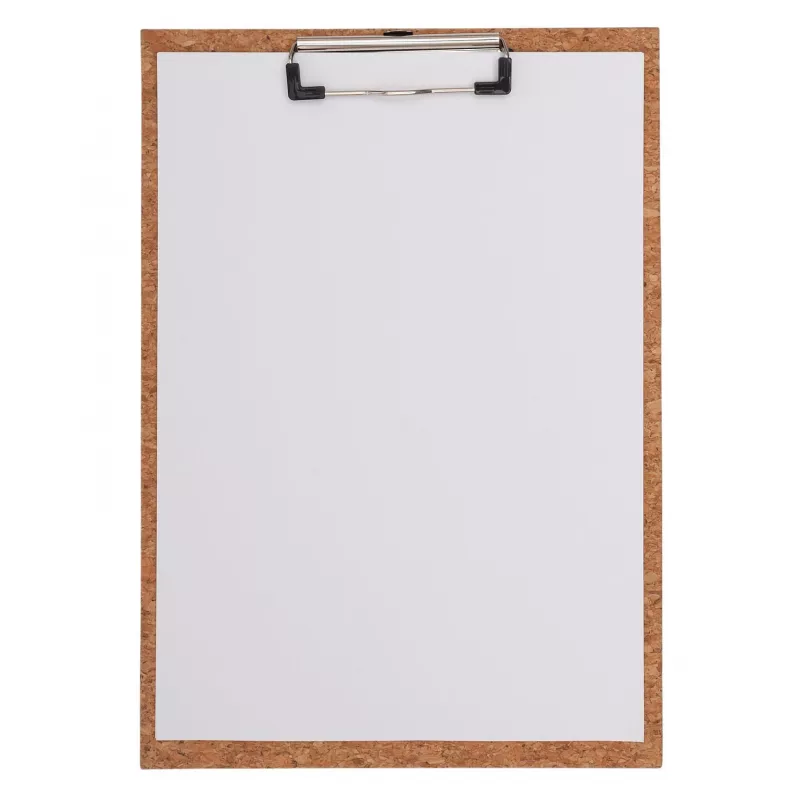 MAUL MAULcork klembord A4 staand, kurkboard, metalen platte klem, 8 mm capaciteit, naturel 2393073