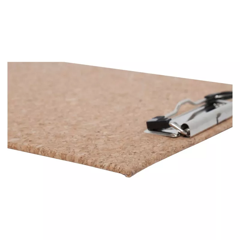 MAUL MAULcork klembord A4 staand, kurkboard, metalen platte klem, 8 mm capaciteit, naturel 2393073