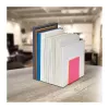 MAUL boeksteunen 10 x 10 x 13 cm neonroze (paar)