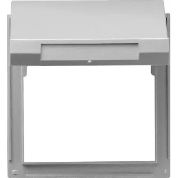 GIRA 065465 kinderbeveiliging voor stopcontacten, aluminium, 5 stuks