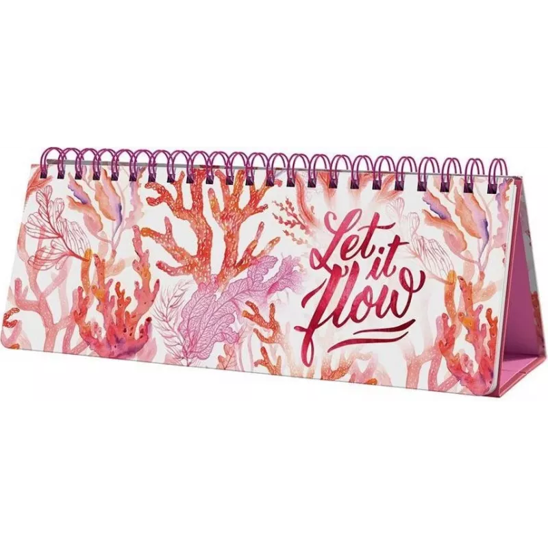 SIGEL JP104 Jolie Underwater Miracles eeuwige tafelkalender, Engelse layout, 297 x 102 mm