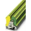 PHOENIX CONTACT USLKG 3 PE-klem, groen-geel, schroefaansluiting, 2,5 mm², DIN-rail montage 441083