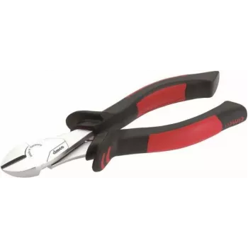 CIMCO kracht-zijsnijder 200mm, oliegehard, inductiegeharde snijvlakken, ergonomische 2-componenten greep, rood/zwart 100528